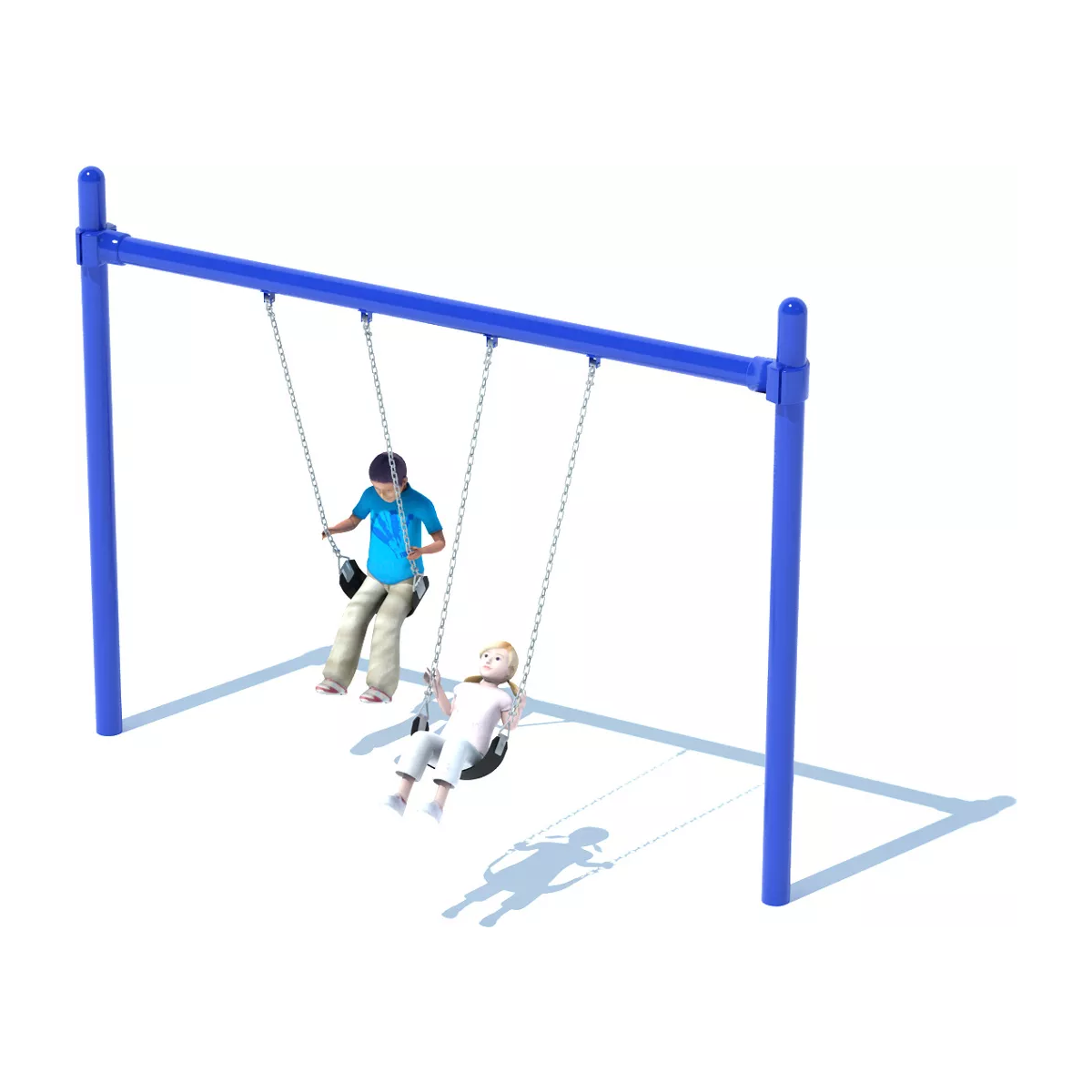 Single Post Swing Frames