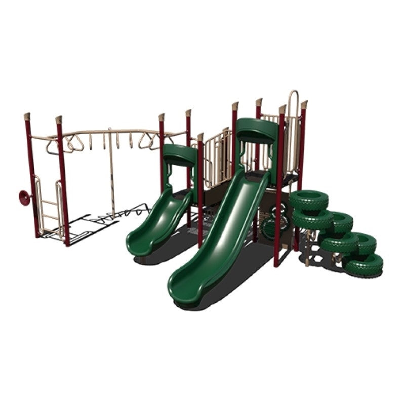 Tires & Gears Outdoor Commercial Play Structure