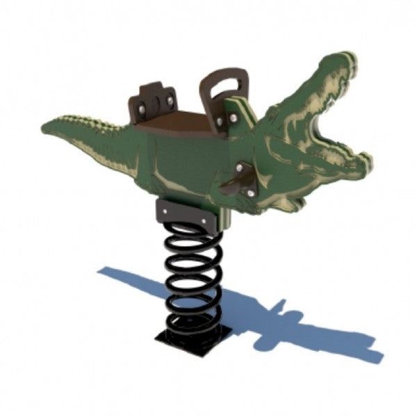 High-Density Polyethylene Alligator Play Springer