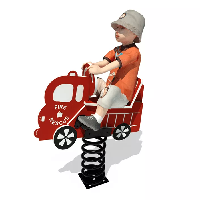 Fire Truck Playground Spring Rider