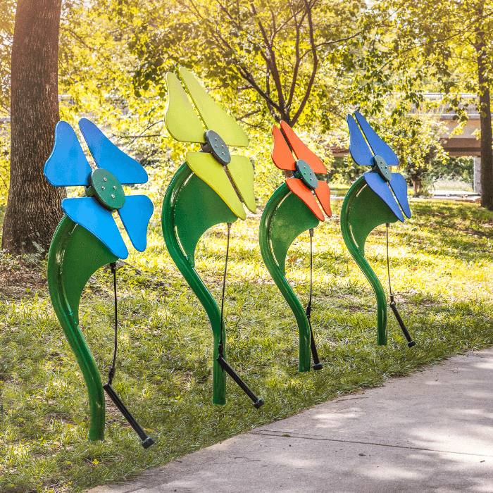 Musical Flower for Commercial Playgrounds