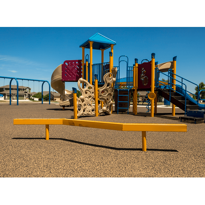 Zig Zag Playground Balance Beam