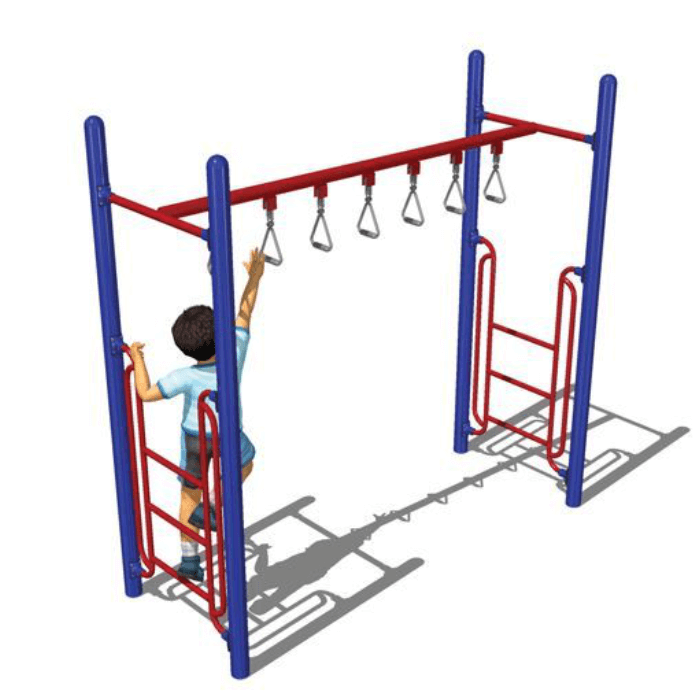 Trapeze Ring Overhead Playground Ladder Climber