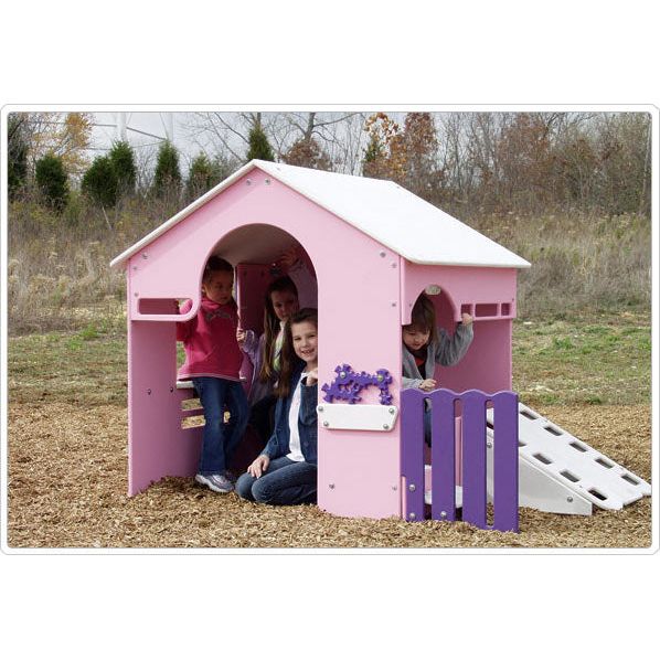 Tot Town Tot House 1 - Pink Outdoor