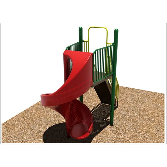 Independent 6' Spiral Slide