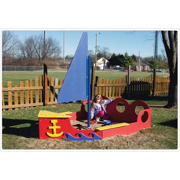 Tot Town Sailboat Sandbox