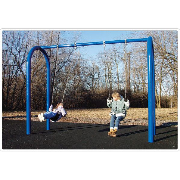 5" OD Arch Post Swing- 2 seat