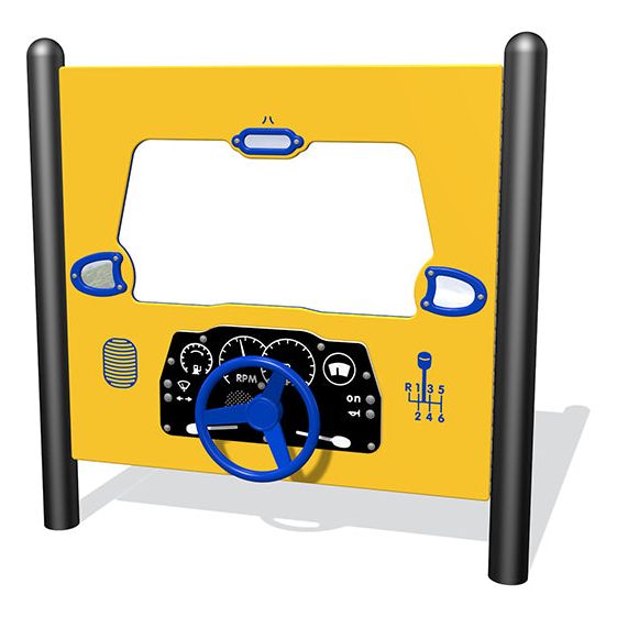 Driving Panel, freestanding, plastic in standard color